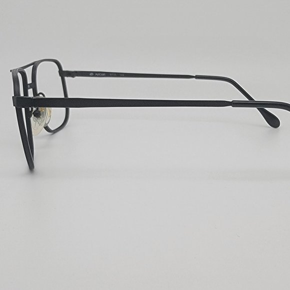 *SOLD* ArtCraft USA Matte Black Aviator Pilot USAF Air Force Eyeglasses Frame - Picture 3 of 13